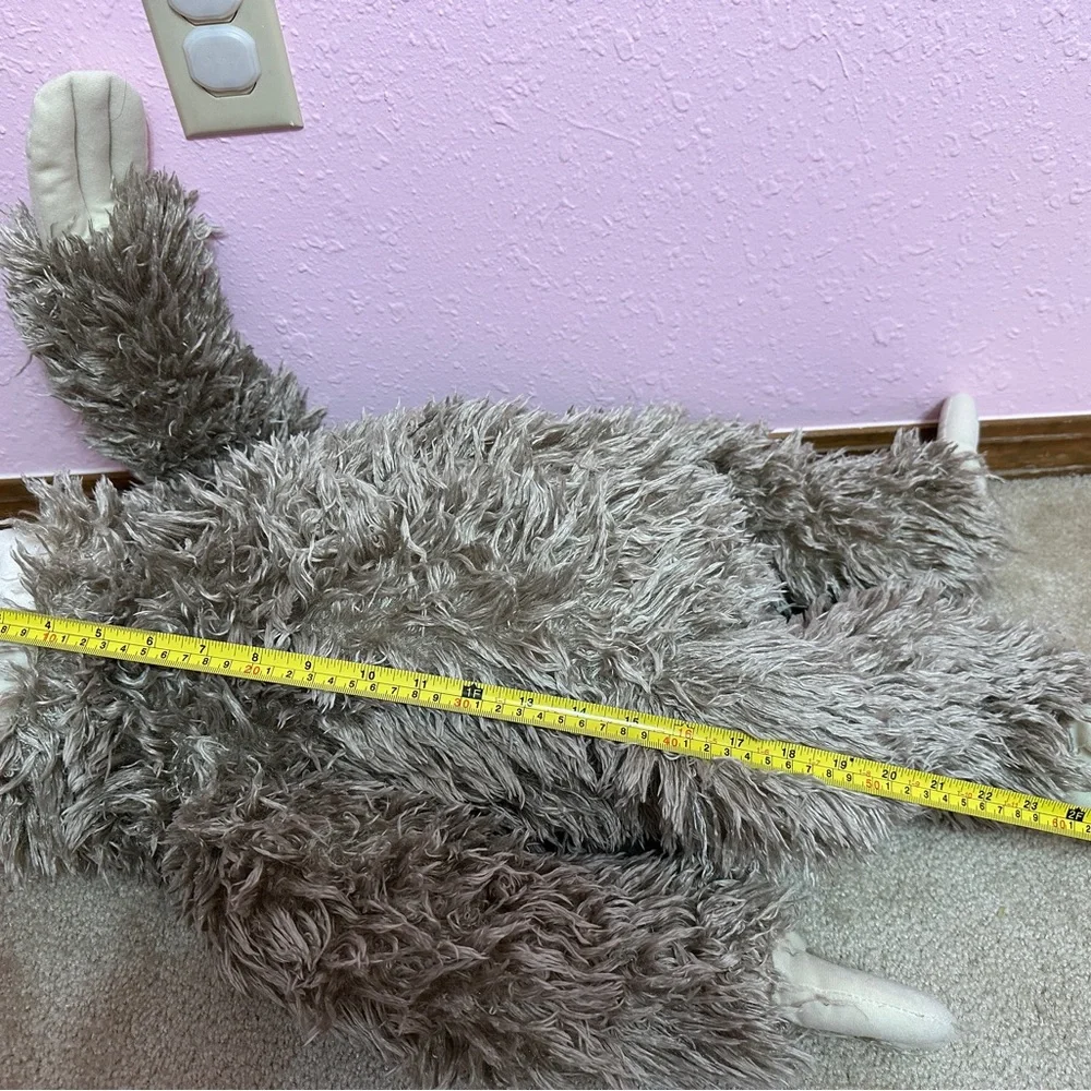 Wild Republic Large Scruffy Sloth Plush 28” Realistic Wild Stuffed Animal